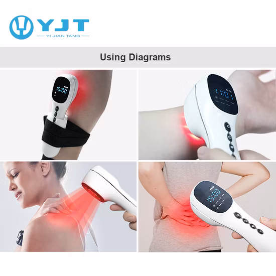 Lllt 레이저 통증 완화 휴대용 적색 광선 치료 장치